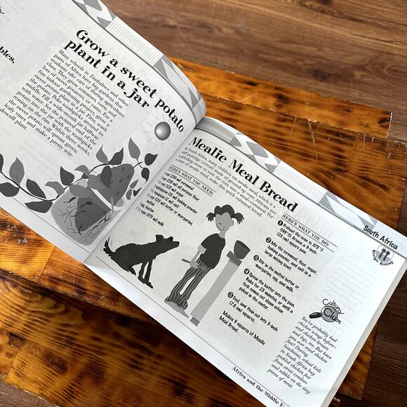 Vintage 1995 The Kids' Multicultural Cookbook Food & Fun Around The World Book - Picture 9 of 11